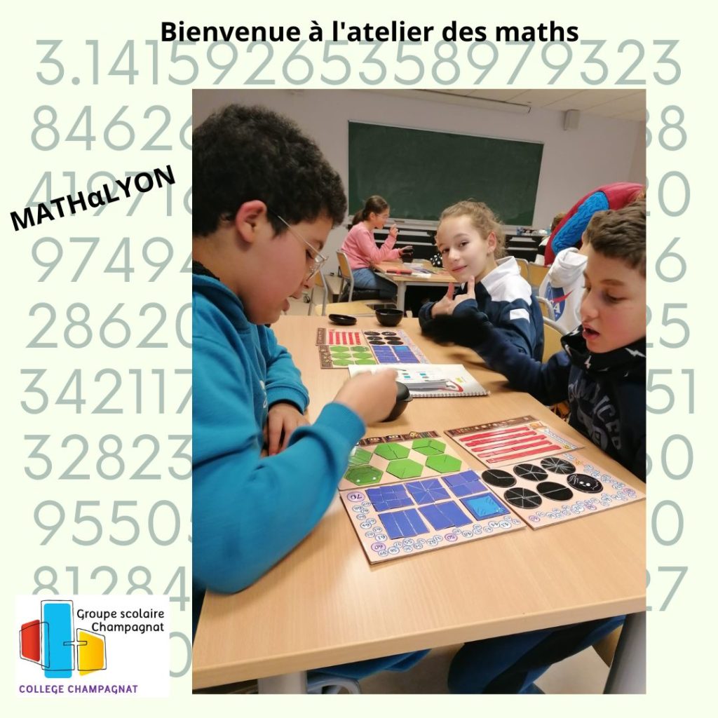 maths@lyon, atelier maths, collège st marcellin champagnat